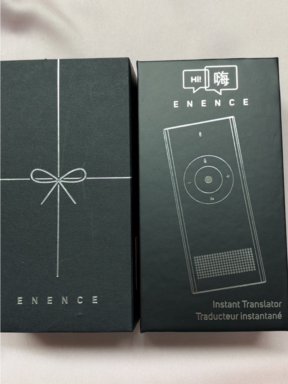 ENENCE Instant Translator - Black Gift Box